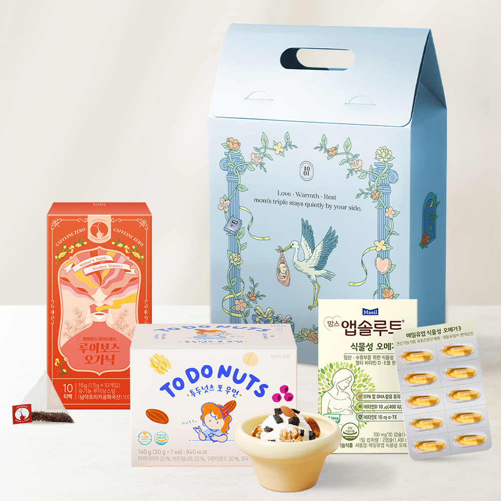 [출산선물] 힘을 내요 슈퍼맘스! 엄마 영양 3총사