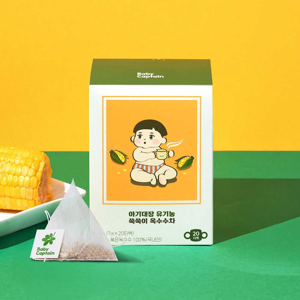 아기대장 유기농 차 3종 선물세트 (국내산 아기 보리차 옥수수차 작두콩차)