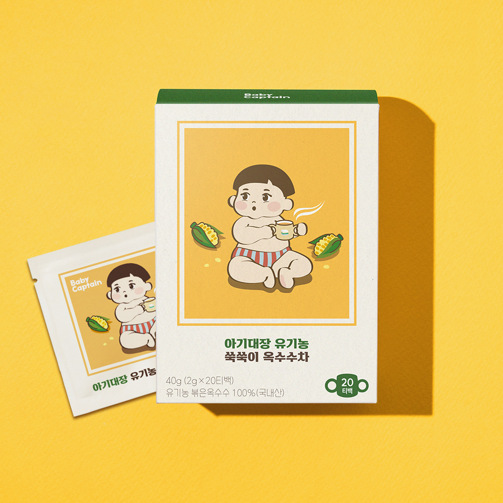 아기대장 유기농 쑥쑥이 아기 옥수수차 20티백