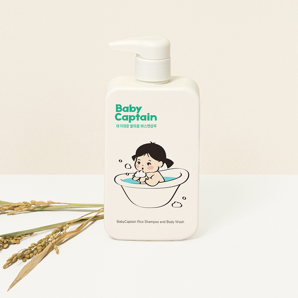 아기대장 쌀미음 비건 바스앤샴푸 400ml