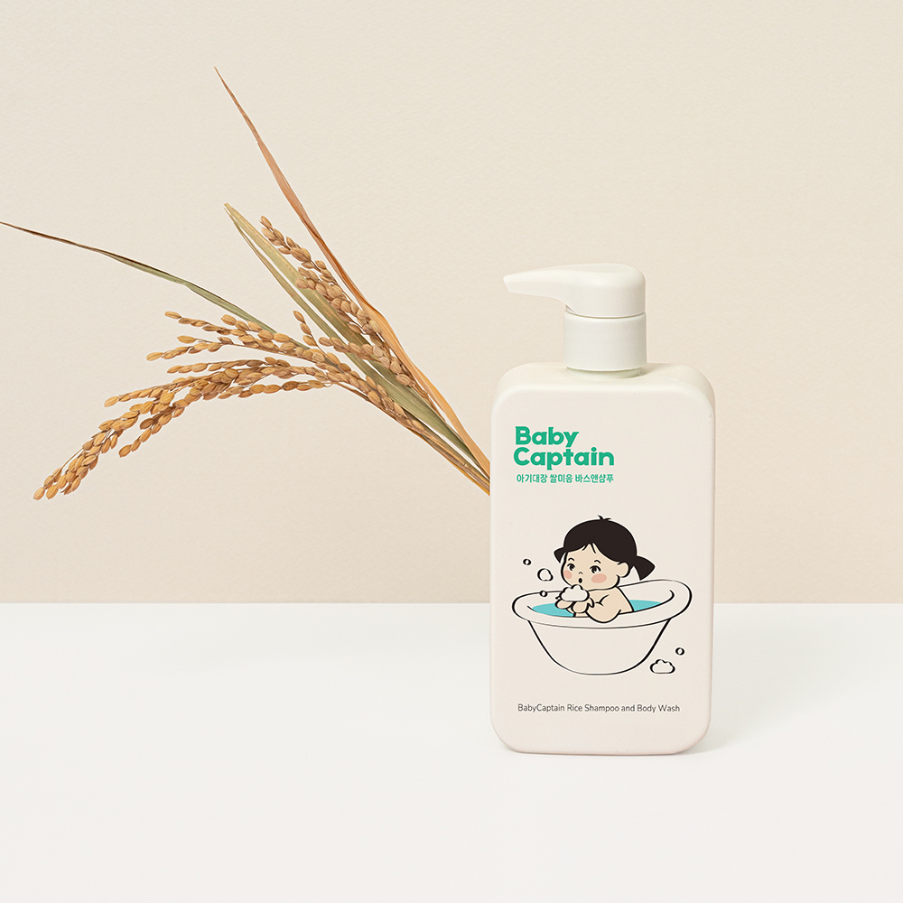 아기대장 쌀미음 비건 바스앤샴푸 400ml