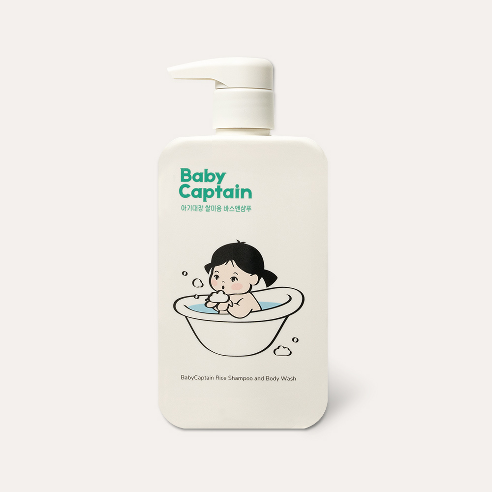 아기대장 쌀미음 비건 바스앤샴푸 400ml
