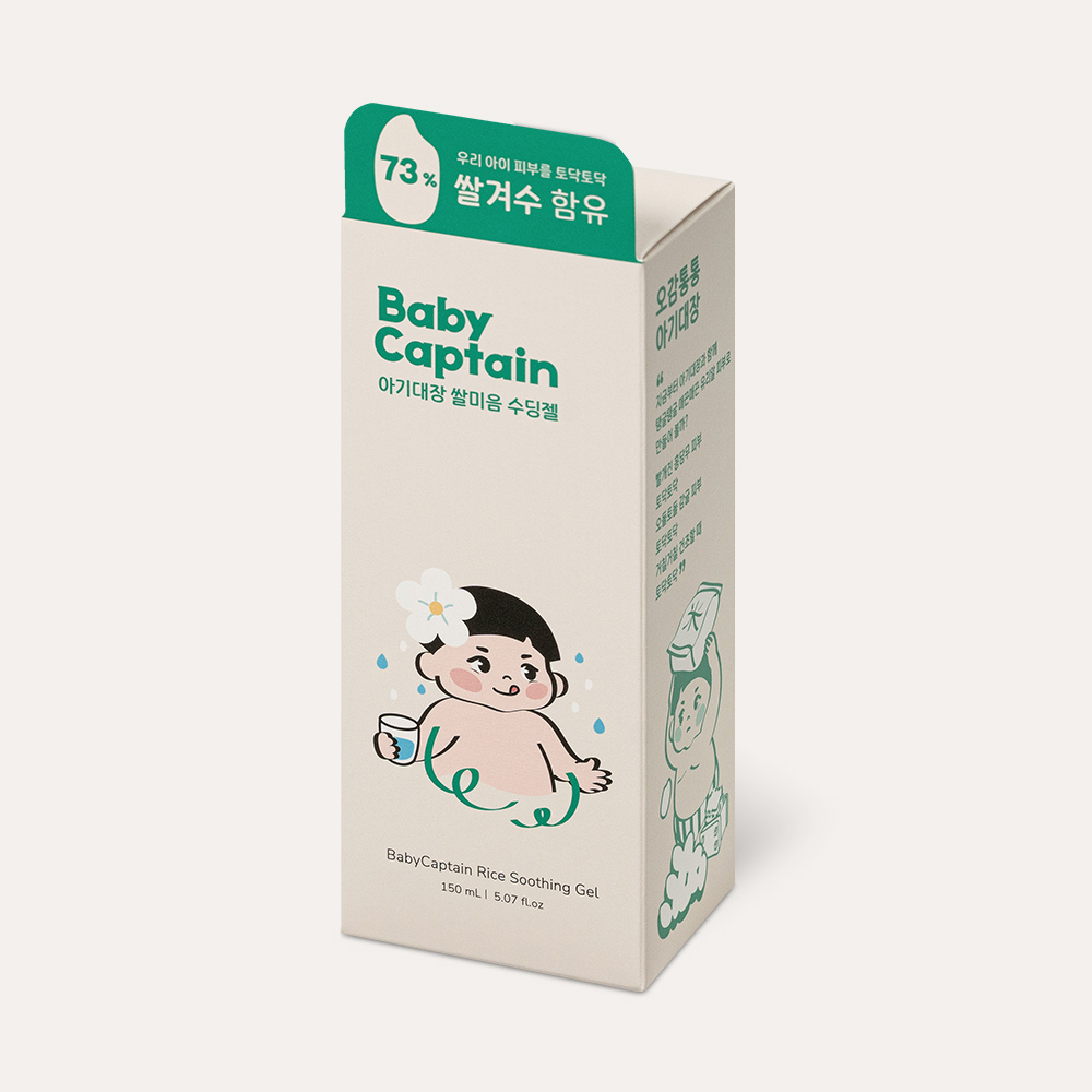 아기대장 신생아 쌀미음 아기 저자극 비건 수딩젤 150ml