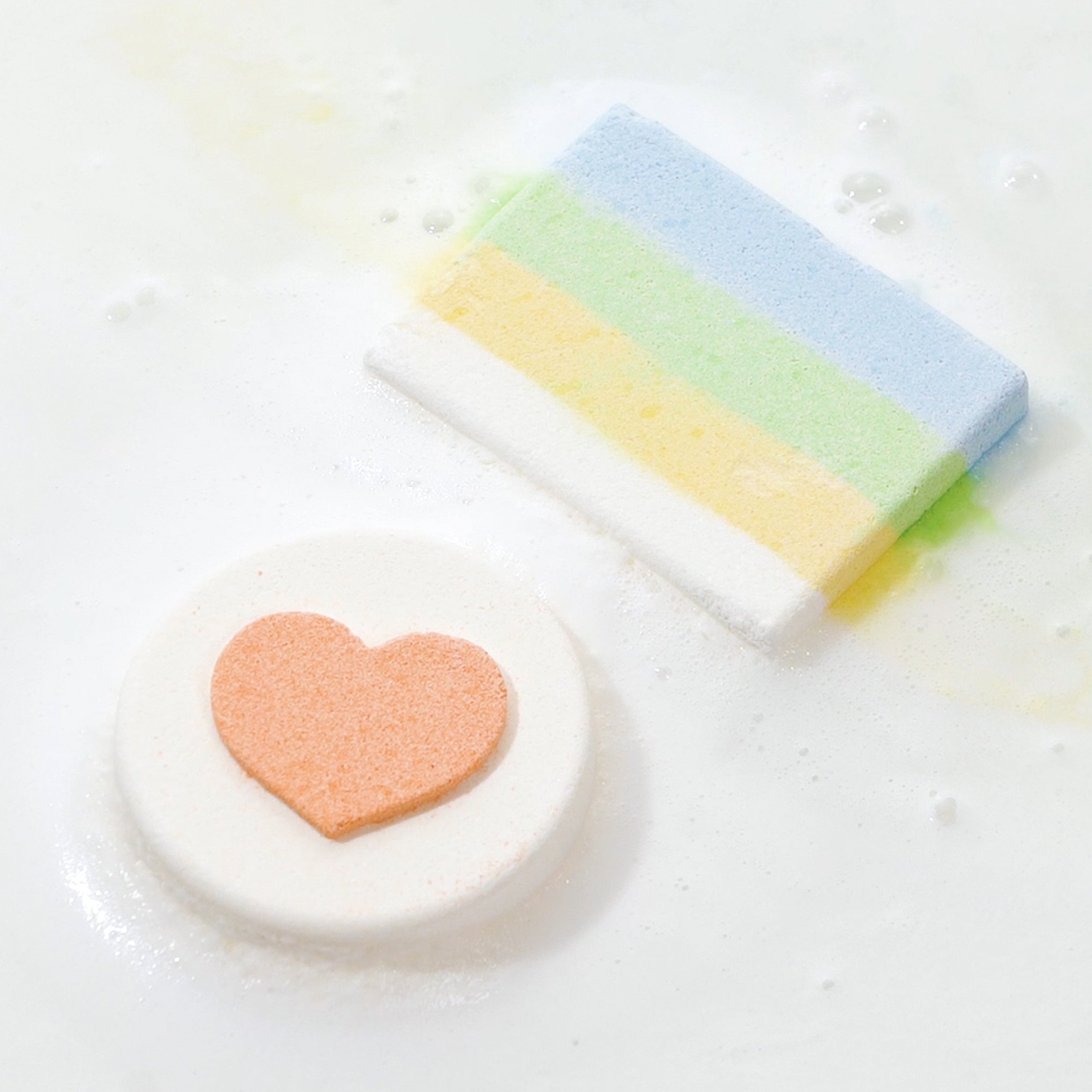 아기대장 뽀글뽀글&보들보들 비건 거품 입욕제 답례품 키트