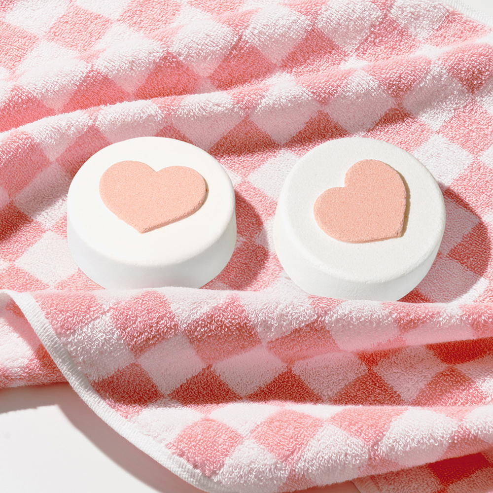 아기대장 보들보들 하트 거품 비건 입욕제 배쓰밤 130g