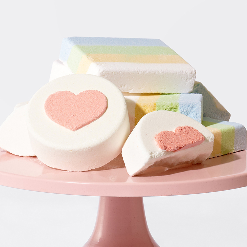 아기대장 보들보들 하트 거품 비건 입욕제 배쓰밤 130g