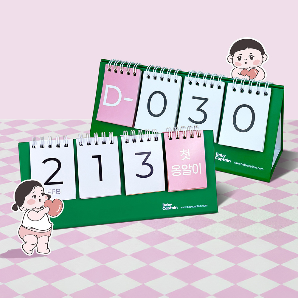 아기대장 신생아디데이달력