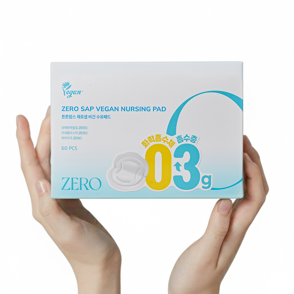 튼튼맘스 제로샙 비건 프리미엄 수유패드 30매/60매