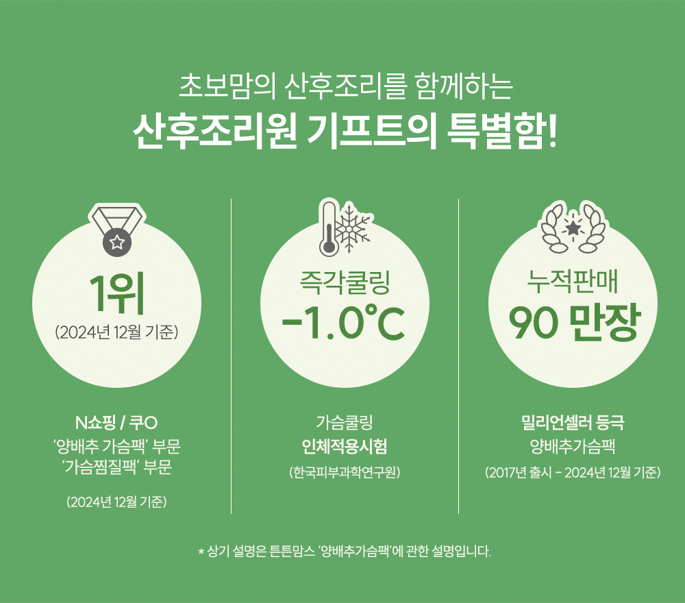 튼튼맘스 산후조리원 기프트 상세페이지